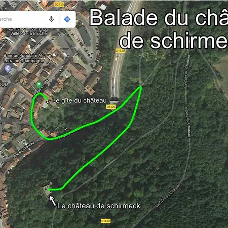 Le Du Chateau Dans Le Centre De Apartament *